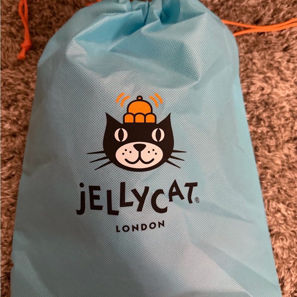 Authentic Jellycat Blushkin Blossom Luxe Bunny NWT and Jelly cat bag - Picture 11 of 11